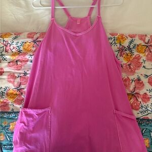 FP Movement by Free People Pink Hot Shot Mini Dress